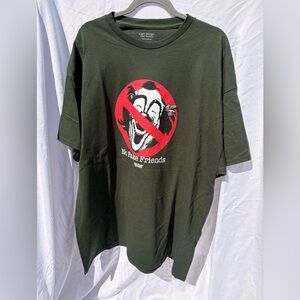 Can’t Blame The Youth – Green – No Fake Friends Tee – XXL